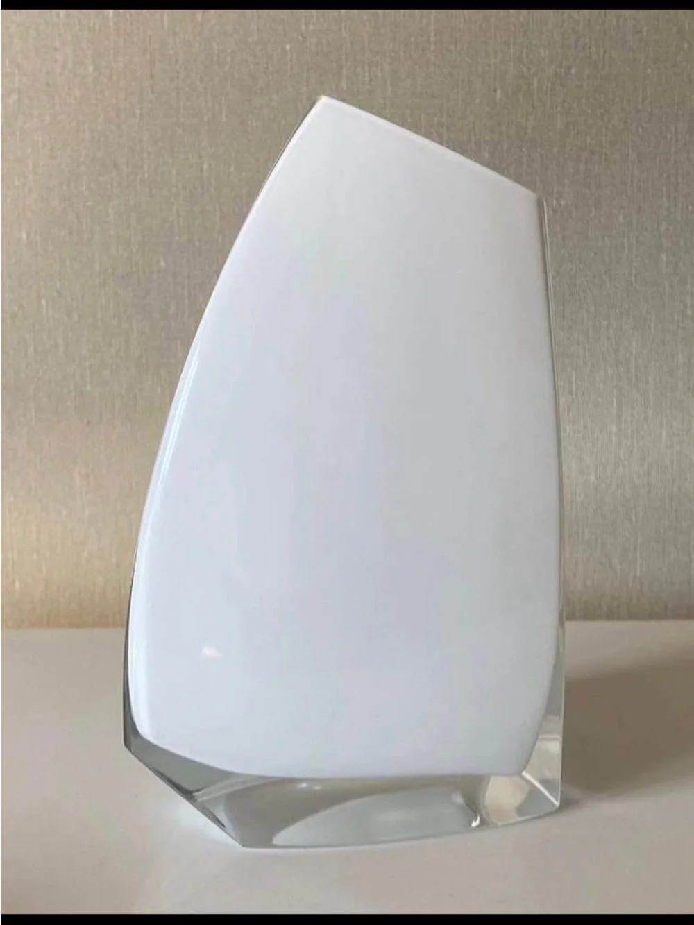 Sail vase designed by Mikko Karppanen for Iittala, Finland, 1988.